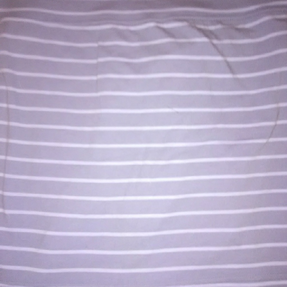 Purple striped skirt